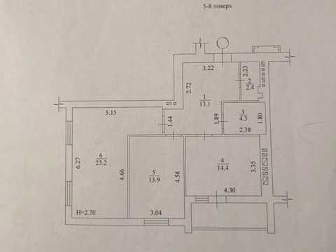 квартира по адресу Героев Харькова просп. (Московский), 268-Д
