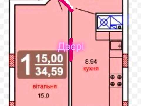 квартира за адресою Леоніда Перфецького вул., 2-А