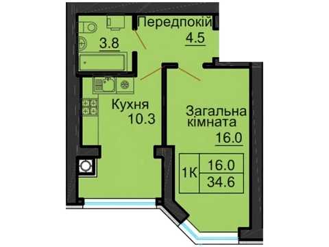 квартира за адресою Миру вул., 2