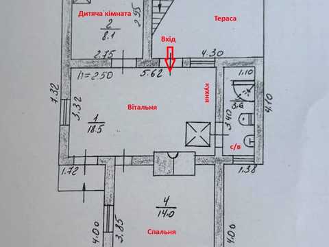 дом по адресу Молодіжна, 16
