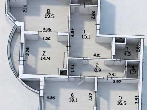 квартира по адресу Урловская ул., 21-Б