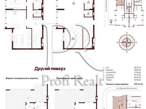 квартира по адресу Оболонский просп., 6-А