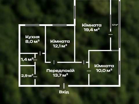 квартира за адресою Повітряних Сил просп. (Повітрофлотський), 19