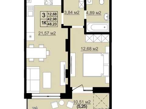 квартира за адресою Романа Дашкевича вул., (Будинок)
