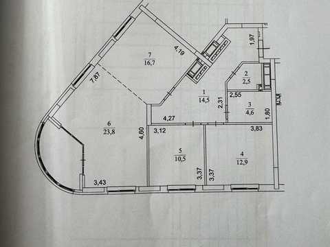 квартира за адресою Воскресенська вул., 2-В