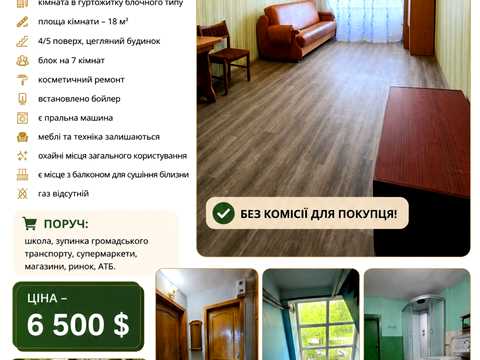 комната по адресу Ахтырская ул., 19