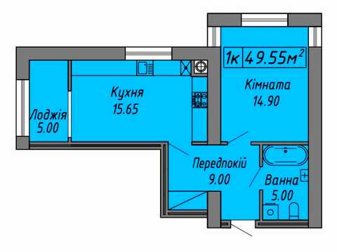 квартира по адресу Степана Бандеры ул., (Будинок 1)