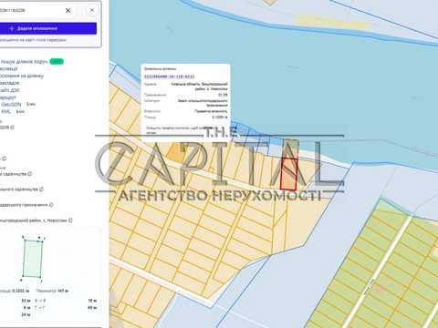 ділянка за адресою с. Новосілки, 1