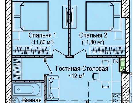 квартира за адресою Балтиморська вул. (Посмітного), (Будинок 1)