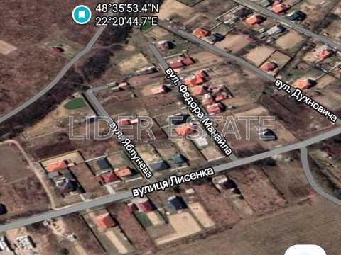 ділянка за адресою с. Великі лази,