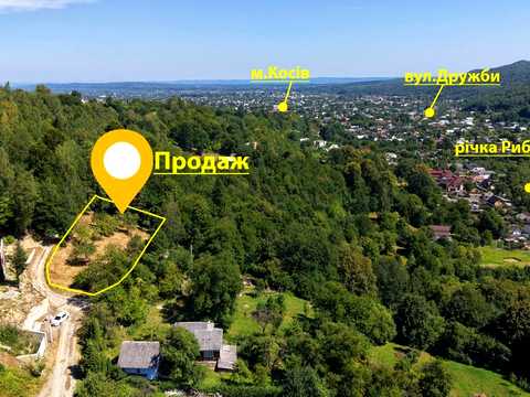 ділянка за адресою Косів, 