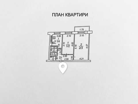 квартира по адресу Генерала Петрова ул. (Генерала Петрова), 26