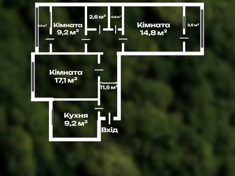 квартира по адресу Ярослава Івашкевича ул., 3