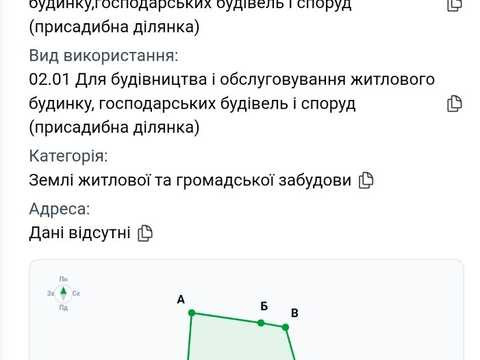 ділянка за адресою Січових Стрільців вул.