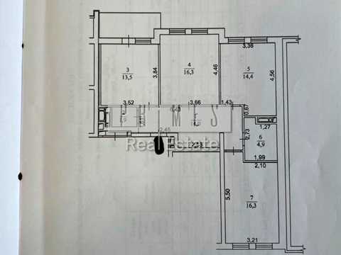 квартира по адресу Олеся Бердника ул., 1-Д