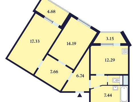 квартира за адресою Оболонський просп., 36-Д