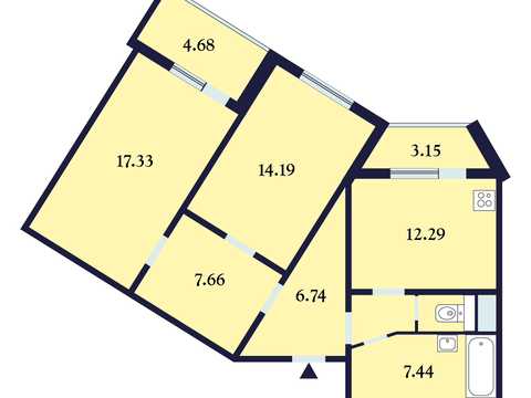 квартира за адресою Оболонський просп., 36-Д