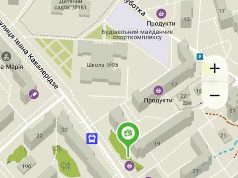 коммерческая по адресу Кавалеридзе ул. (Келдыша), 19