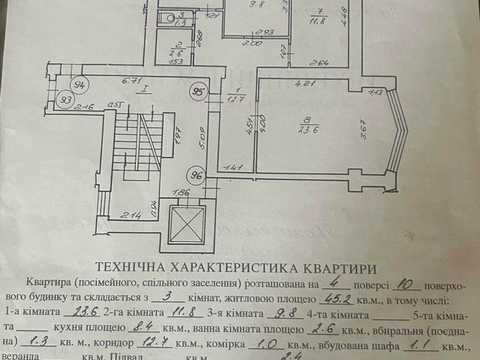 квартира за адресою Євгенії Ярошинської вул., 6