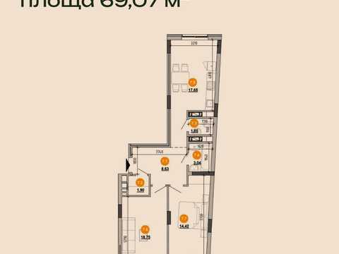 квартира за адресою Новознесенська вул., (ЖК Брама (будинок 3))