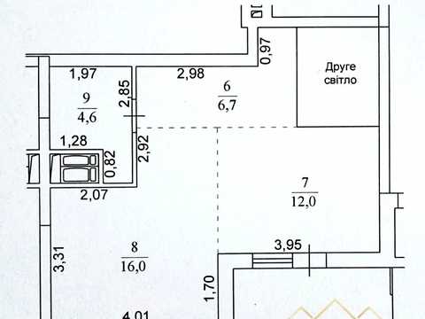 квартира по адресу Олеся Бердника ул., 1-Д
