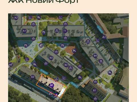 квартира за адресою Новознесенська вул., (ЖК Новий форт (будинок 2))