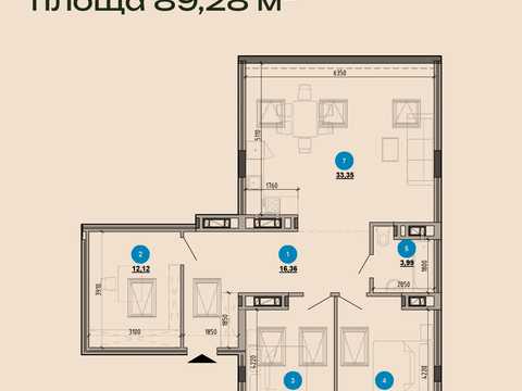 квартира за адресою Новознесенська вул., (ЖК Новий форт (будинок 2))