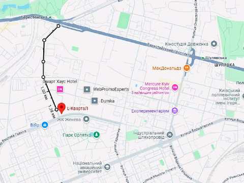 комерційна за адресою Вацлава Гавела бульв. (Івана Лепсе), 6/7а