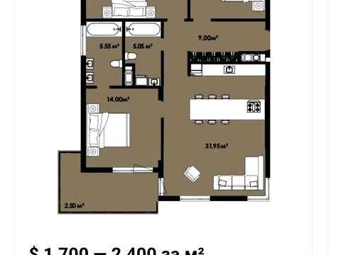 квартира за адресою Христофора Колумба вул., (Будинок)