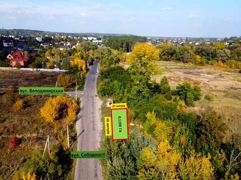 ділянка за адресою Соборна вул.