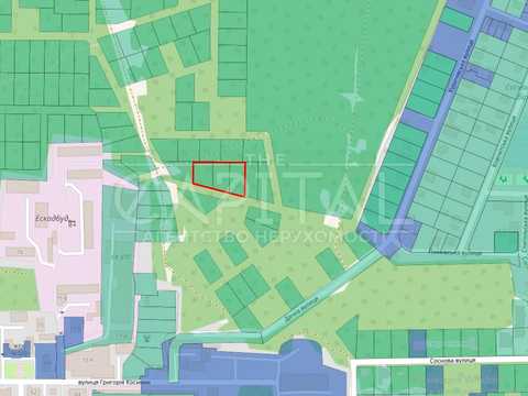 участок по адресу 1-ша Дачна вулиця, 1