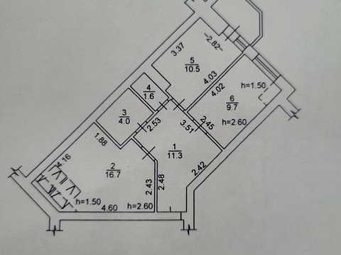 квартира по адресу Бориса Гмыри ул., 16