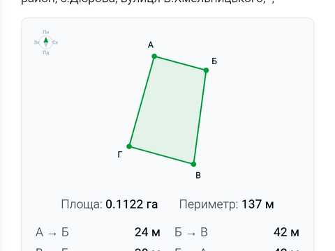 участок по адресу 