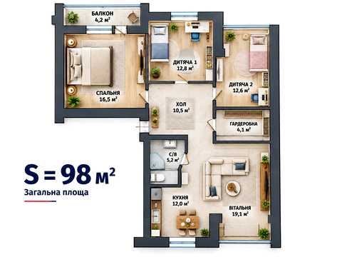 квартира за адресою Миру просп., 180