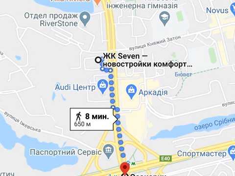 квартира за адресою Дніпровська набережна вул., 16-Д