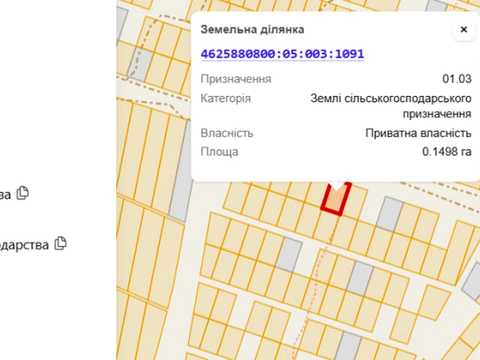 ділянка за адресою 