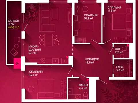 квартира за адресою Юліана Пелеша вул., (Будинок)