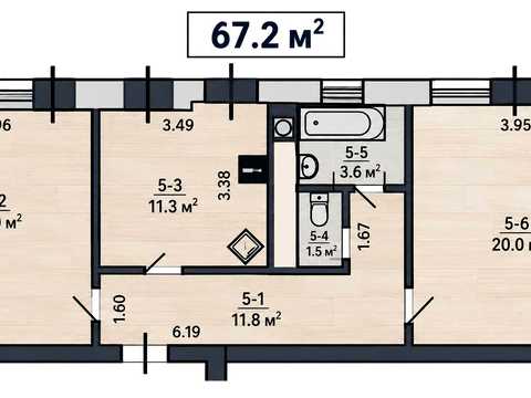 квартира за адресою Кузьми Скрябіна вул., 14
