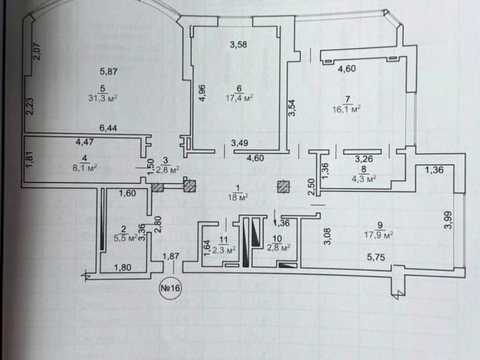 квартира по адресу Остафия Дашковича ул., 3
