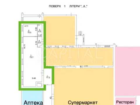 комерційна за адресою Київ, Василя Стуса вул., 22/1