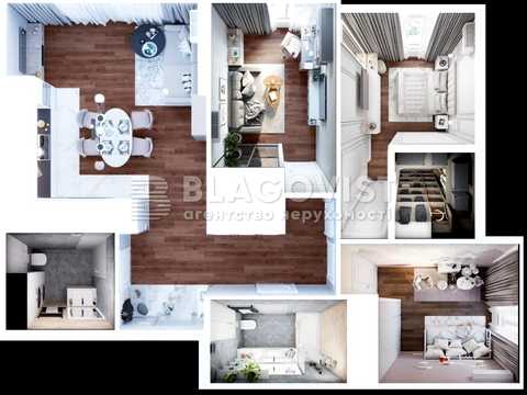 квартира за адресою Євгена Сверстюка вул. (Марини Раскової), 6-Г