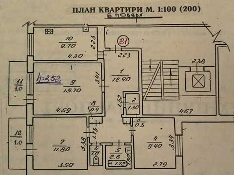 квартира за адресою Гната Хоткевича вул., 12