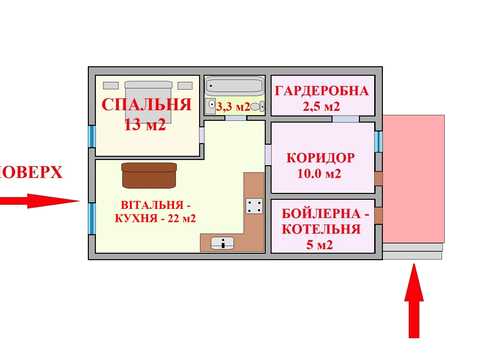 дом по адресу Космічна
