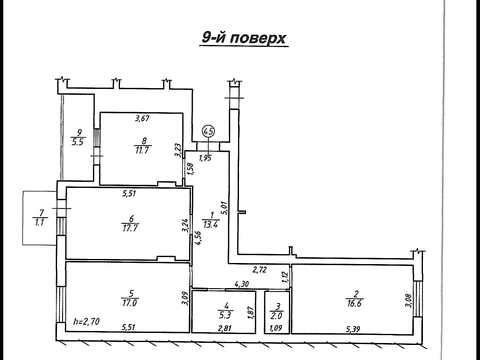 квартира за адресою Рудненська вул. (Білогорська), 8-Д