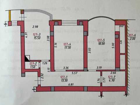 квартира по адресу Героев Майдана ул. (Червоноармійська), 53
