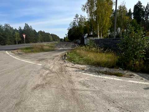 ділянка за адресою с. Поташня, Лісова