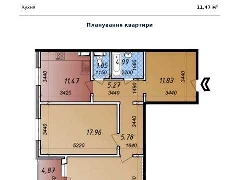 квартира по адресу Сергея Данченко ул., 3