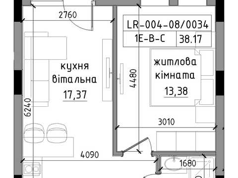 квартира за адресою Василя Гаджеги вул., (Будинок 4)