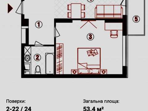 квартира за адресою Паньківська вул., 20/82