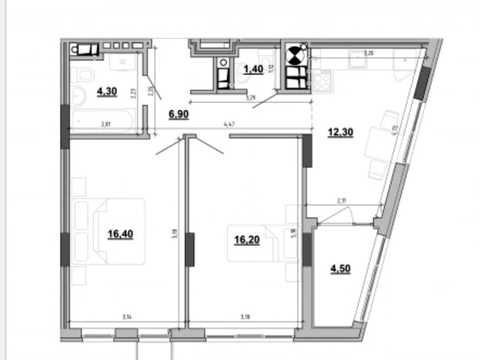 квартира по адресу Новознесенская ул., 4